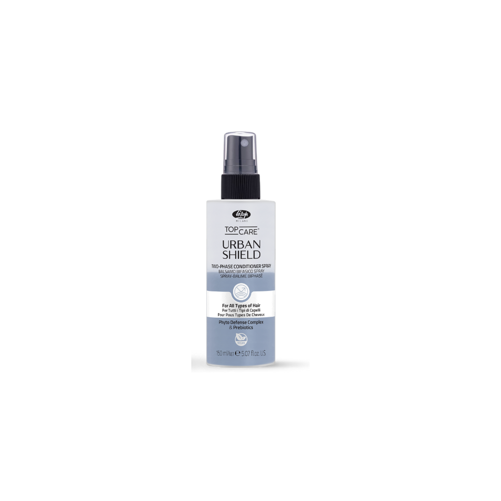 Двухфазный спрей-бальзам для волос для всех типов волос - Lisap Urban Shield Two-Phase Spray 150 мл Двухфазный спрей-бальзам для волос для всех типов волос - Lisap Urban Shield Two-Phase Spray 150 мл