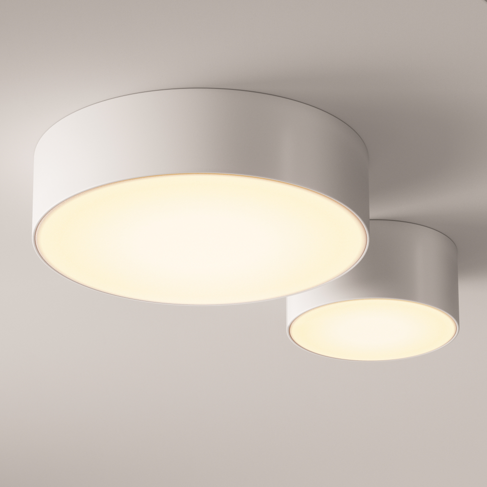 Уличный потолочный светодиодный светильник Maytoni Zon IP O430CL-L15W3K