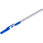 Ручка шариковая Bic Round Stic Exact синяя, 0.7мм, серый корпус, грип