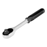Ключ-трещотка 3/8", 45 зубьев, с быстрым сбросом, CrV, хром Сибртех — фото 2