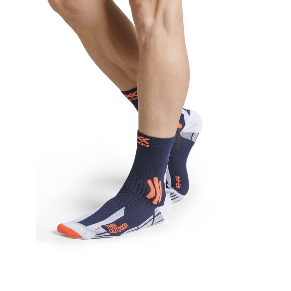 Носки X-Socks Trek Outdoor Midnight Blue/Kurkuma Orange