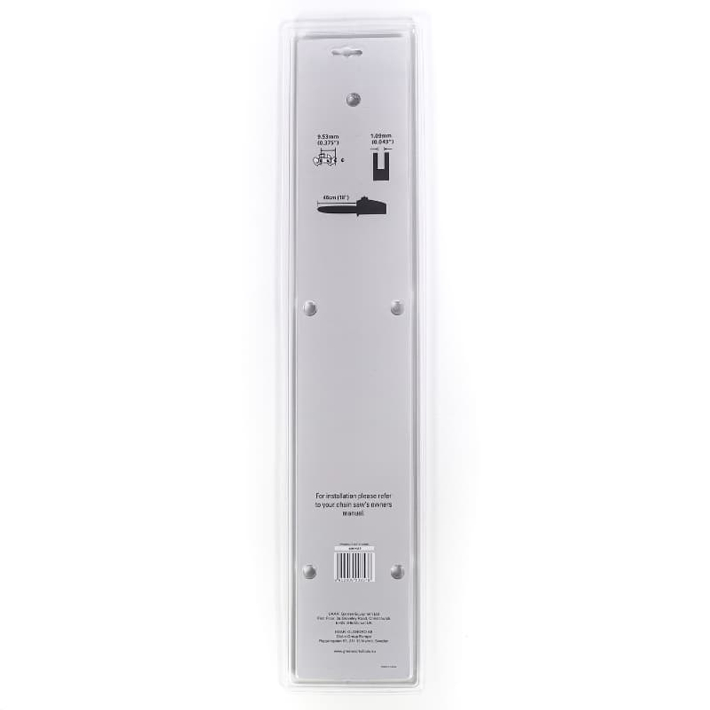 Шина для цепной пилы Greenworks, 220V, 45 см, Арт. 29777