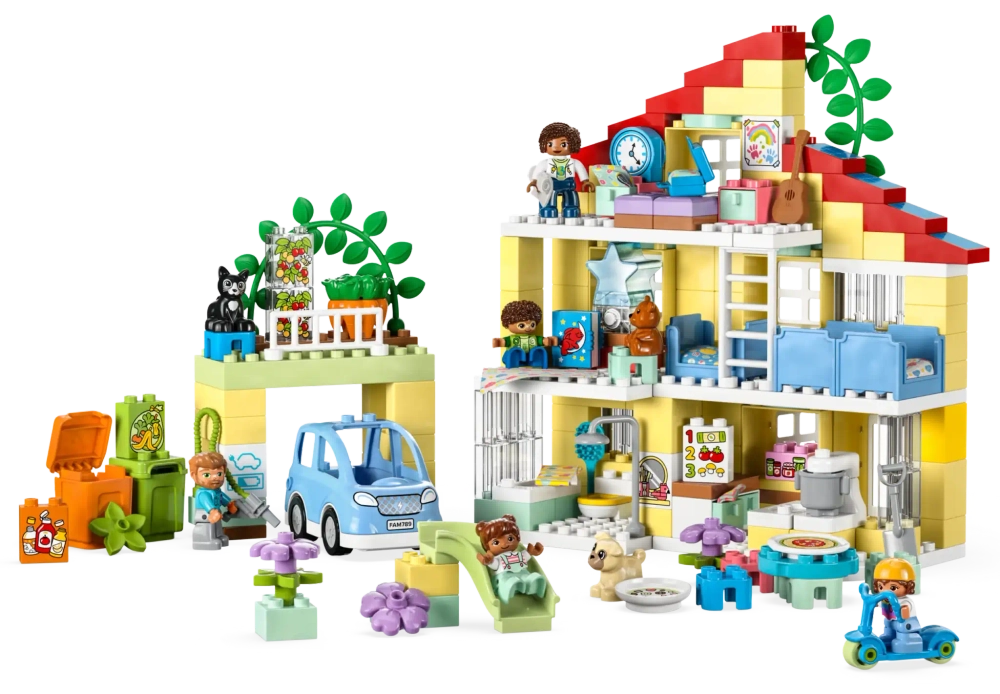 Конструктор LEGO Duplo 10994 Семейный дом 3в1