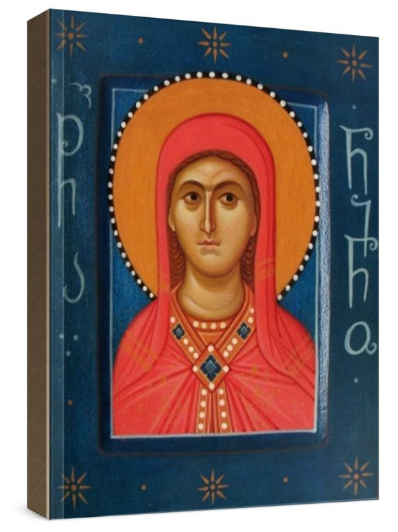 Нина, равноапостольная (рукописная икона)