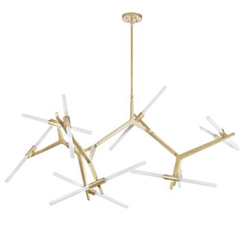 Подвесная люстра 20*G9 10399/20 GD золото Agnes LOFT IT
