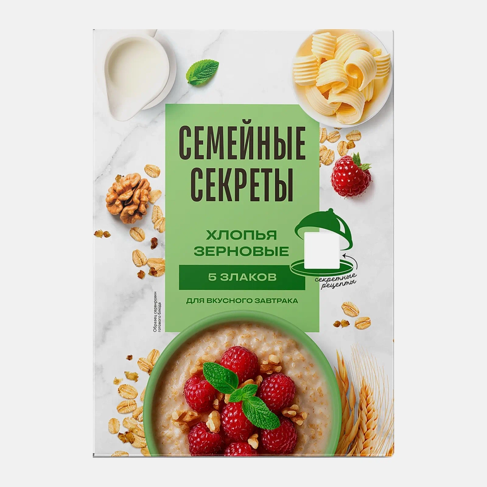 Хлопья Магнит 5 злаков 400г