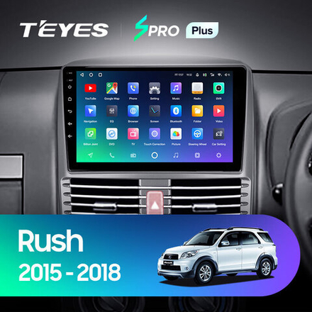 Teyes SPRO Plus 9" для Toyota Rush 2015-2018 (прав)