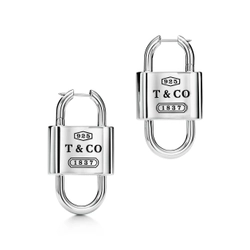 Серьги из серебра 925, Tiffany 💠Lock 1837