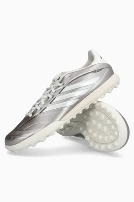 Сороконожки adidas Copa Pure 4 League TF - серебряный