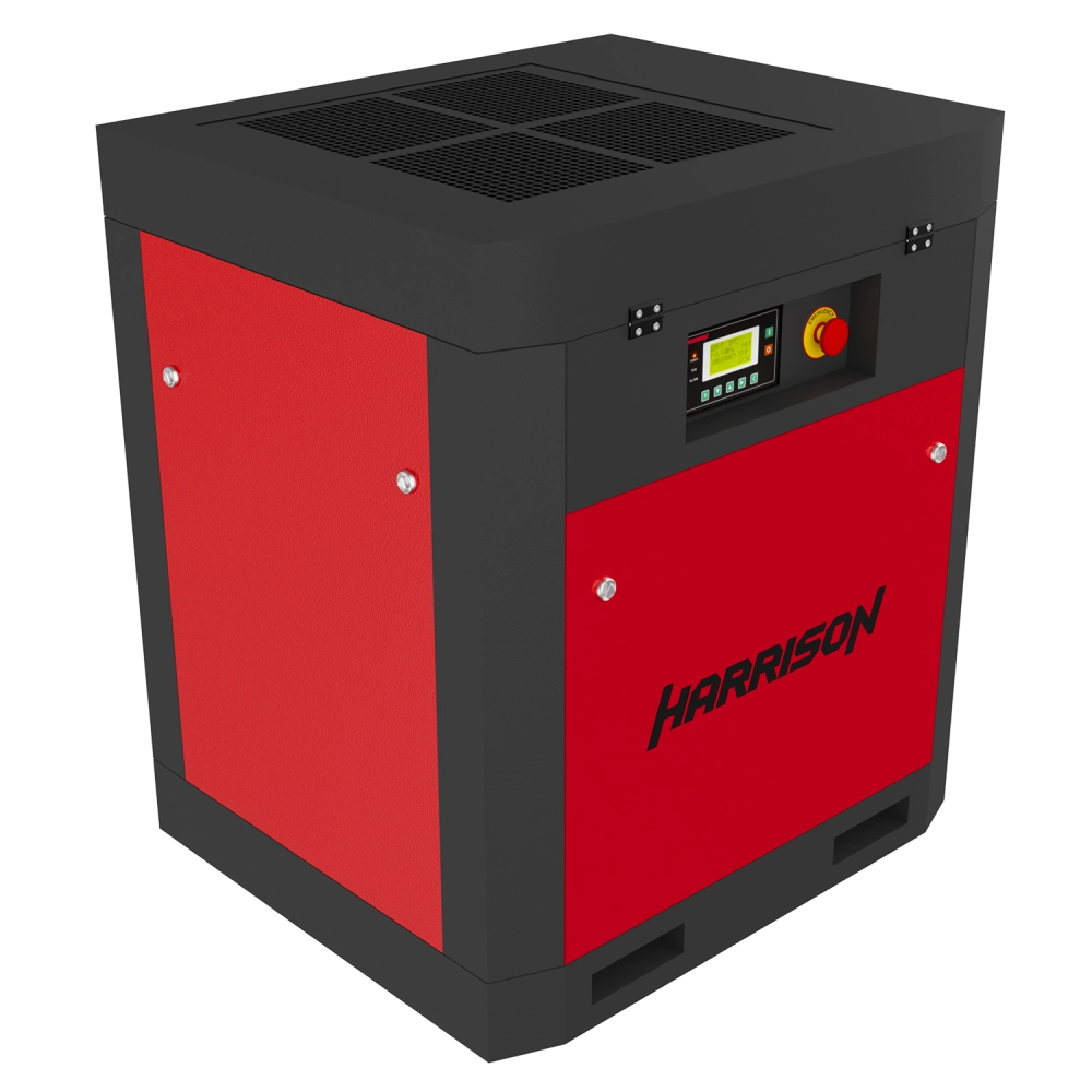 HRS-942100 Винтовой компрессор с ременным приводом Harrison: 2100 л/мин, 10 бар, 15 кВт