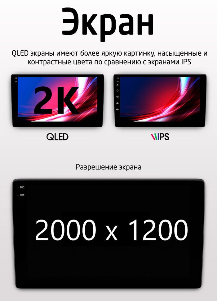 Магнитола для Ford Mondeo 4 2007-2010 - Kuberg SF-9281-1 (рамка 9") QLed+2K, Android 12, Быстрая, CarPlay, 4G SIM-слот