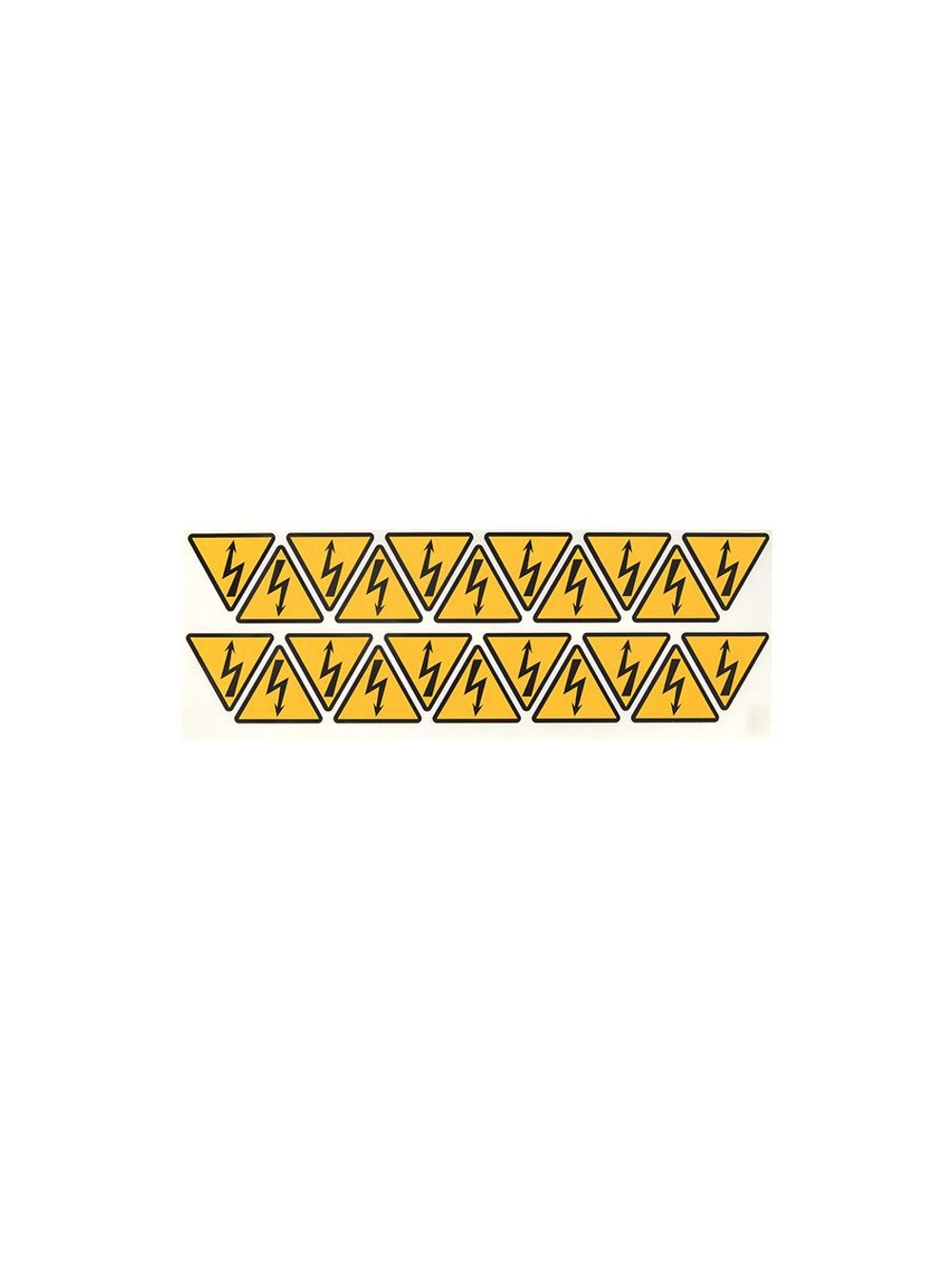 Знак "Молния" 50х50х50мм EKF an-1-03