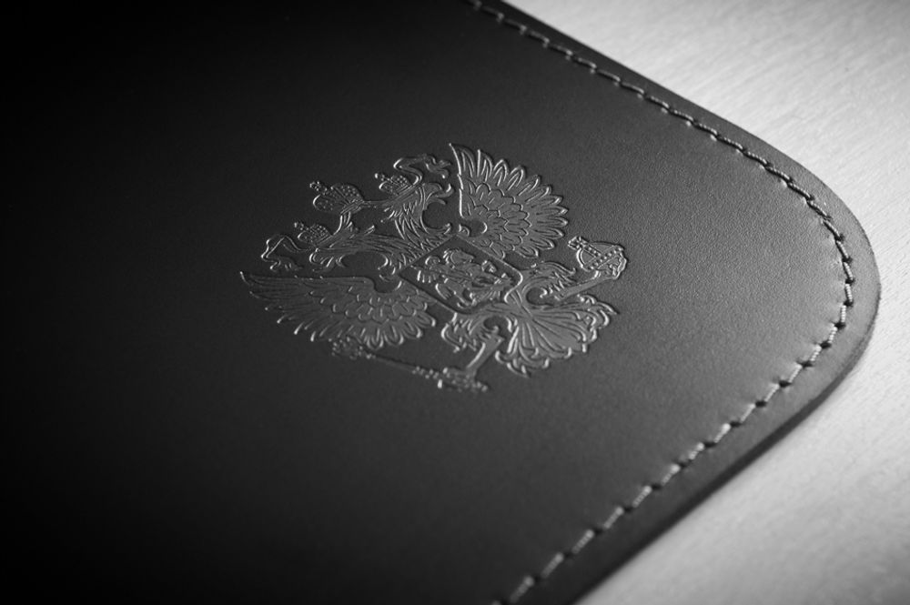 бювар с гербом РФ