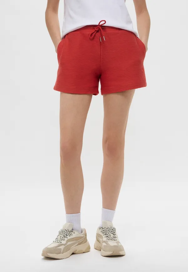 Шорты спортивные женские PUMA PREMIUM ESS A-Line Shorts 4' Jacquard