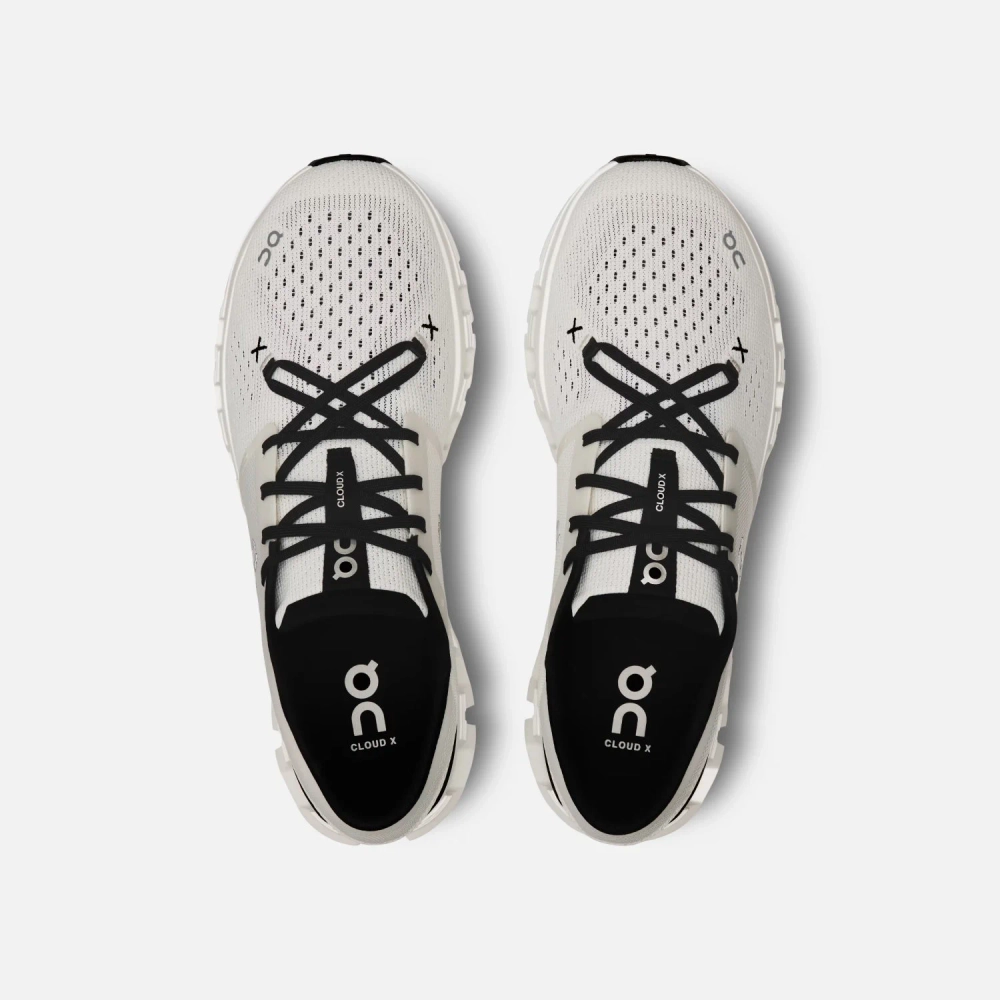Кроссовки мужские ON Cloud X 4 Sneaker Ivory/Black