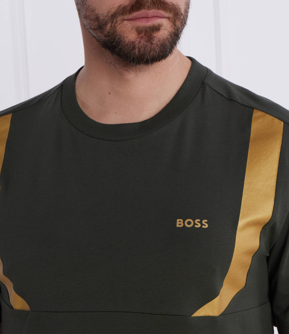 Футболка Tee 5 BOSS GREEN - хаки(50506361)
