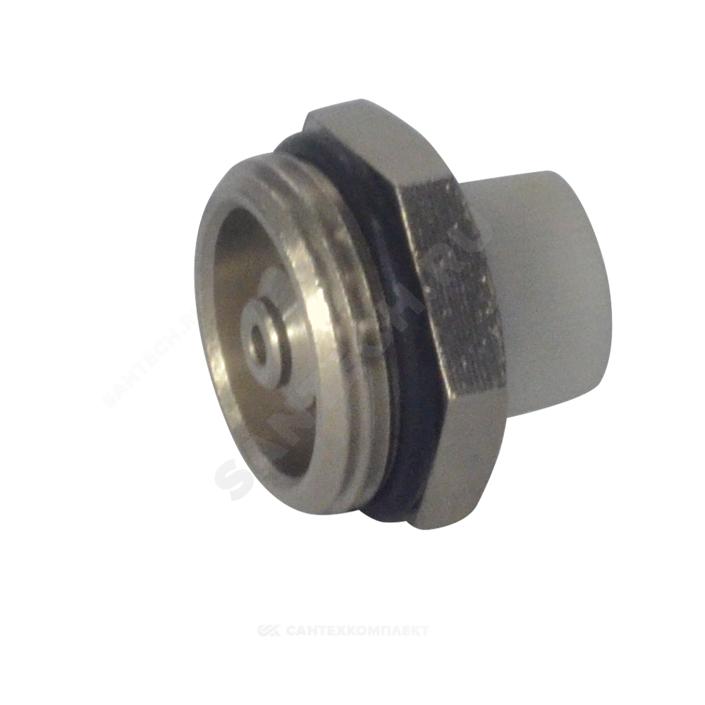 Кран Маевского ручной латунь Ду 20 Ру10 G3/4" НР с колпачком Ogint