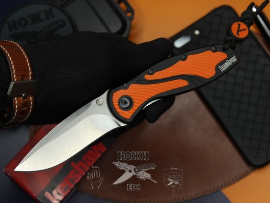 Складной полуавтоматический нож Kershaw Blur 1670-S30V (Custom) c клинком из стали CPM-S30V, рукоять алюминий