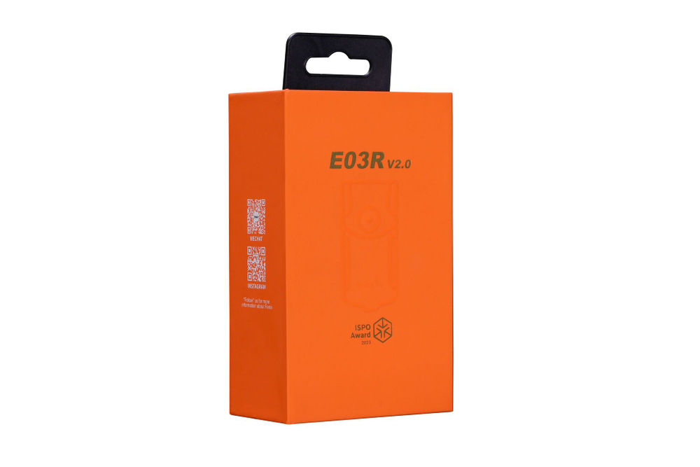 Фонарь-брелок Fenix E03R V2.0 Limited Edition красный