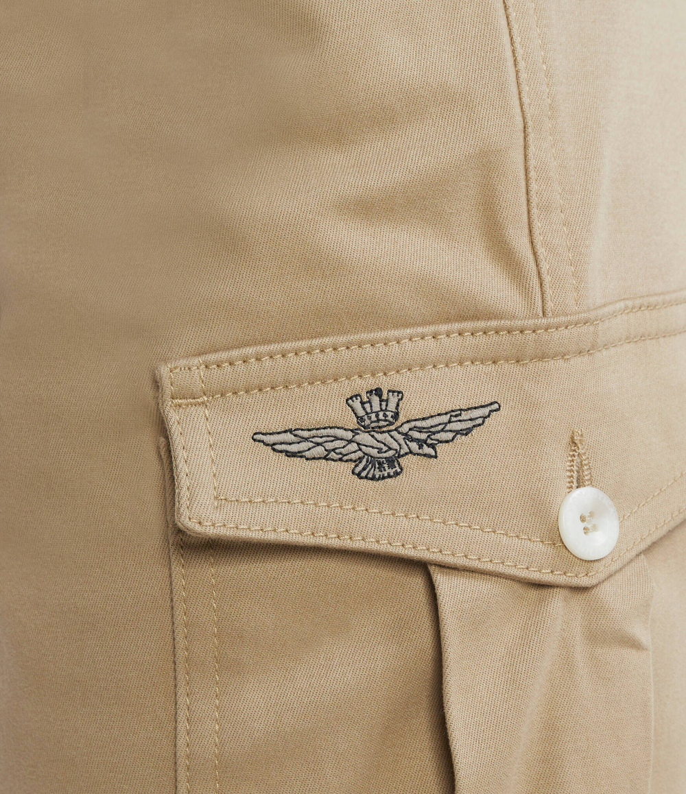 Брюки карго Aeronautica Militare - песочный(PA1579DCT3247)