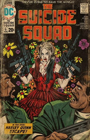 Открытка «Harley Quinn Suicide Squad»