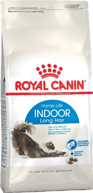 Royal Canin Indoor Long Hair для кошек 2 кг