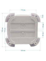Коробка монтажная ST-K07 PRO Белая (версия 2)