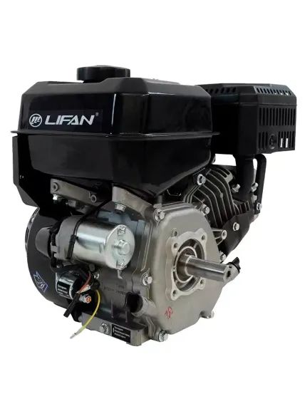 Двигатель бензиновый "LIFAN" KP270E 7А(10 л.с., эл.стартер, катушка, вал 25мм)