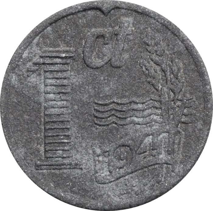 1 цент 1941 Нидерланды