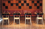 Кресло пластиковое Papatya Hera-K, белый, черный