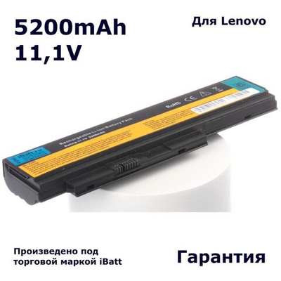Аккумулятор iBatt 5200mAh, для 42T4865 42T4861 0A36280 0A33932 0A36283 42T4940 0A36282 42T4875 42T4901 0A36281
