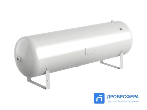 Ресивер для компрессора РГ 250/10 горизонтальный нержавеющая сталь