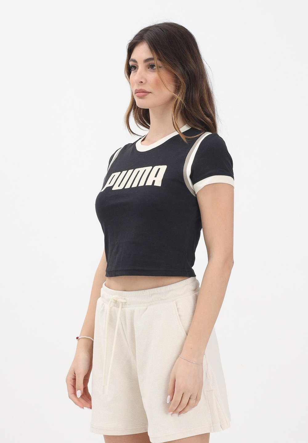 Футболка женская PUMA FUTURE.PUMA.ARCHIVE Graphic Baby Tee