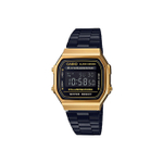 CASIO Men VINTAGE Series Black Watch A168WEGB-1B