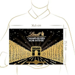 Шоколадные конфеты Lindt Champs-Elysees, ассорти темнго шоколада с начинкой, 395 г (Из Финляндии)