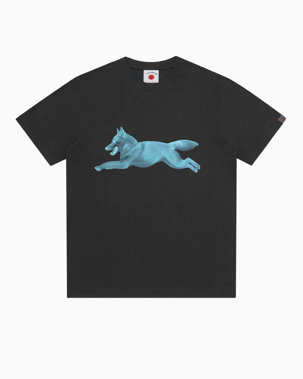 Футболка ICECREAM Halftone Running Dog