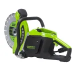Бетонорез аккумуляторный Greenworks Арт.2009007, 82V, 3,2КВт, без АКБ И ЗУ