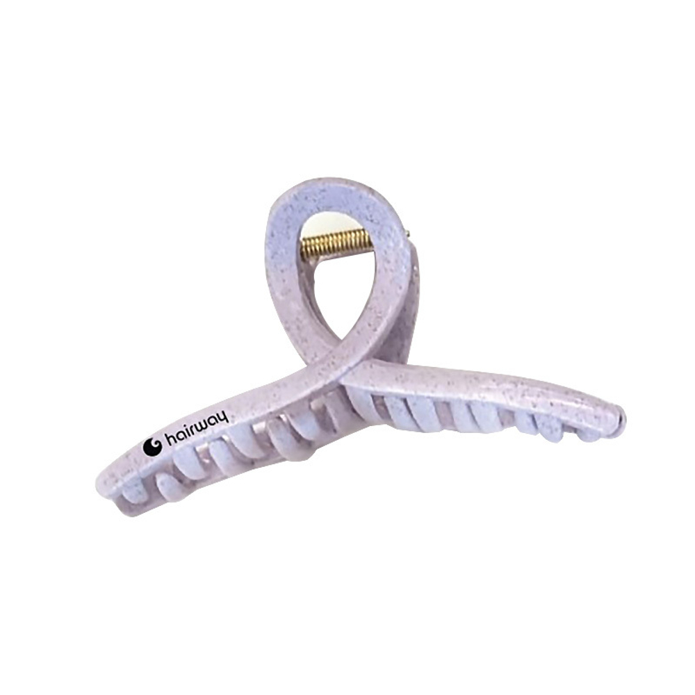 Зажим для волос Hairway Ecoline 125 мм, розовый, 42046-06