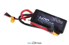 АКБ Gens Ace 1400mAh 11.1V 50C 3S1P Lipo Battery Pack XT60