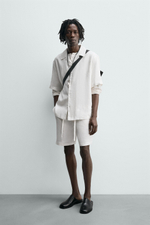 РУБАШКА RELAXED FIT ИЗ 100% ЛЬНА — ZARA · 5070/904