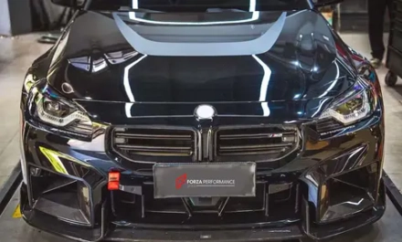 Карбоновая решетка радиатора для BMW M2 G87 2023 БМВ тюнинг