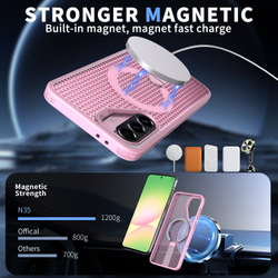 Прозрачный чехол Mesh Pro Magnetic Case для Samsung Galaxy A36 5G