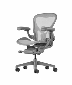 Кресло Herman Miller Aeron Carbon Matte, размер C