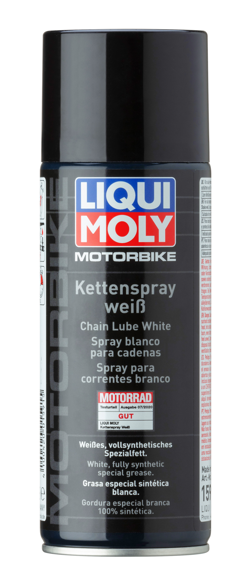 Смазка цепная для мотоциклов Liqui Moly белая (400мл)