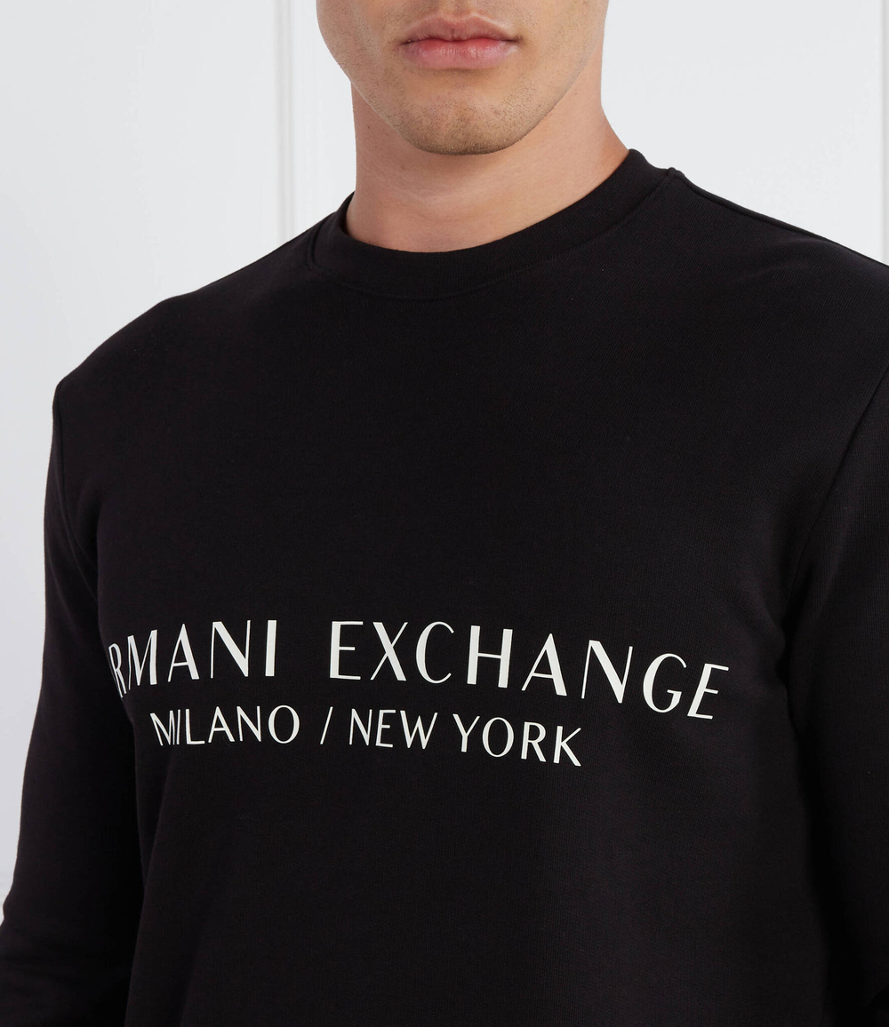 Худи Armani Exchange - черный(8NZM88 ZJKRZ)