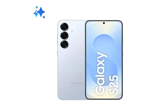 Смартфон Samsung Galaxy S25 256 ГБ, Голубой