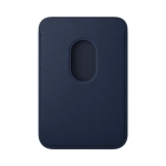 Тканевый чехол-бумажник с поддержкой MagSafe Apple FineWoven Wallet (2023), Deep Blue (Темно-синий)