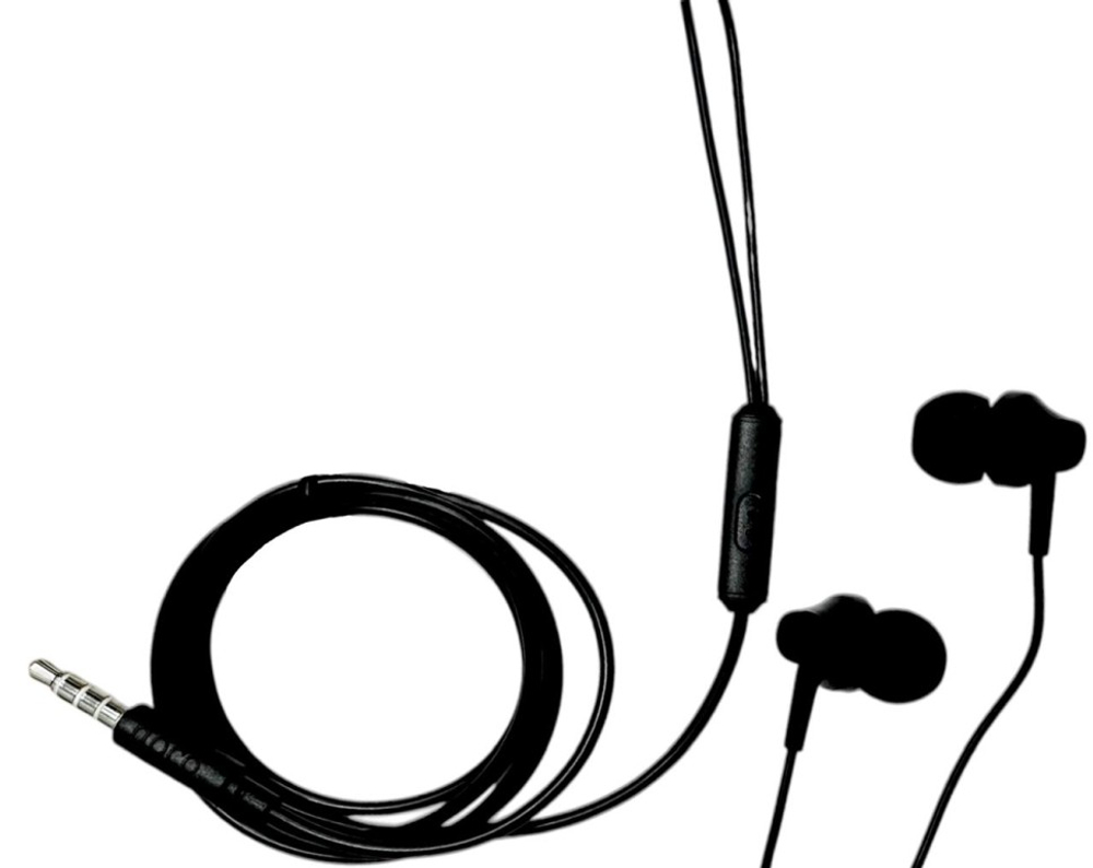 Наушники с микрофоном Hoco M14 Natural Sound 1.2м черные