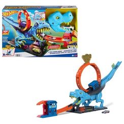 Игровой набор Hot Wheels City T-Rex Chomp Down