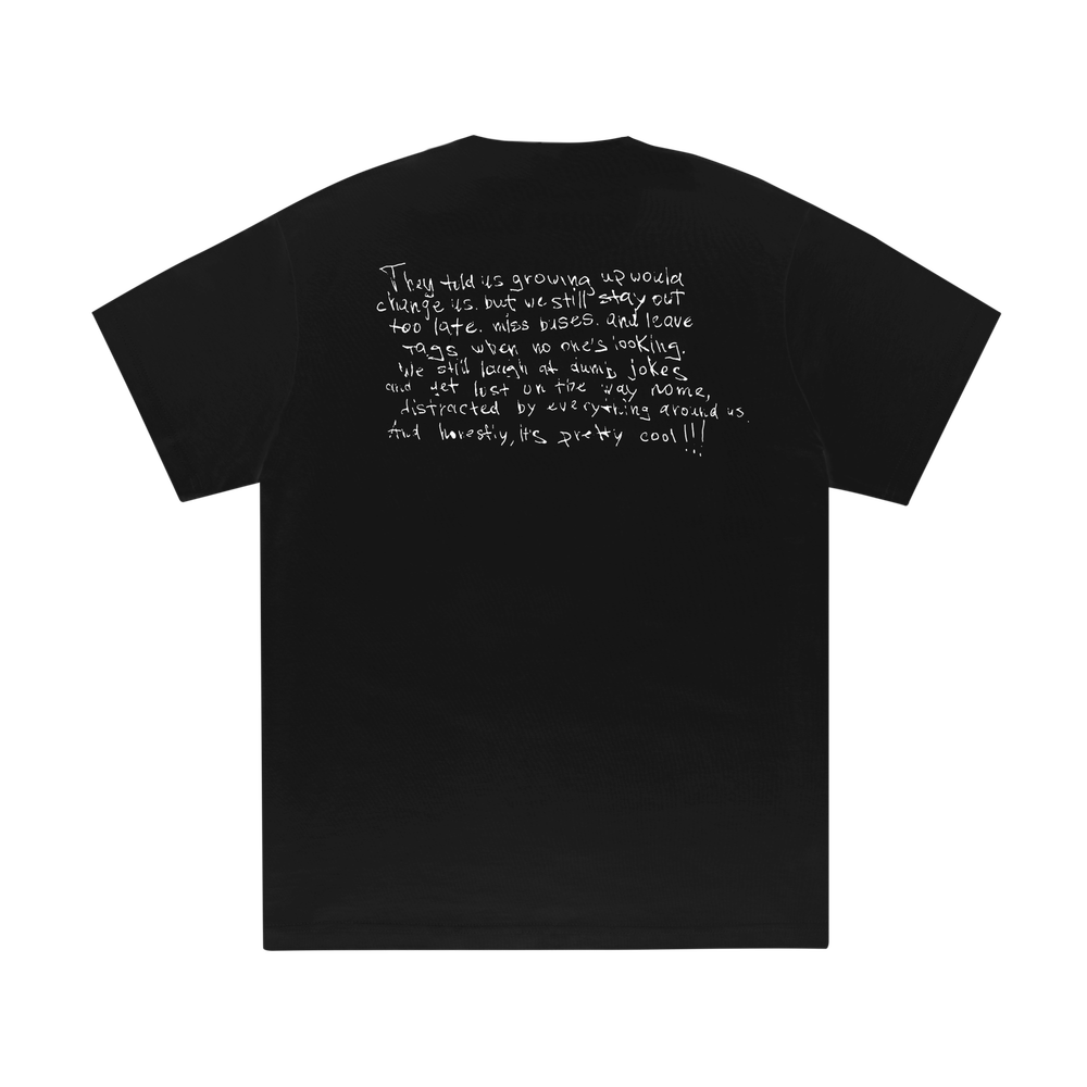 DRAW LOGO T-SHIRT BLACK
